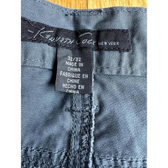 Kenneth Cole Grey Straight Leg Five Pocket Corduroy Pants Size 32/32 - Picture 6 of 6